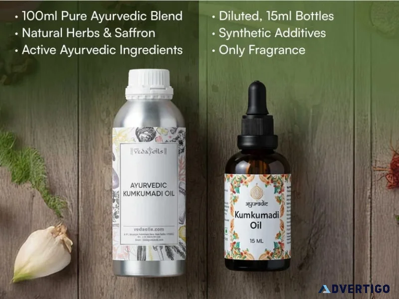 Kumkumadi oil traditional facial oil for skincare