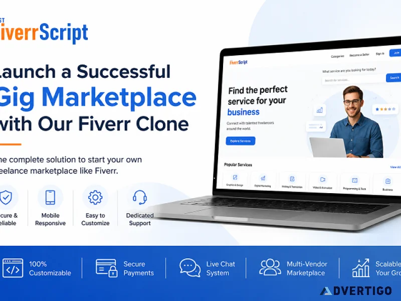 Build a fiverr like gig platform for your business 