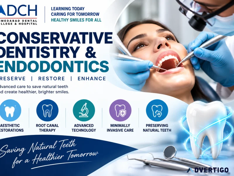 Conservative dentistry endodontics department