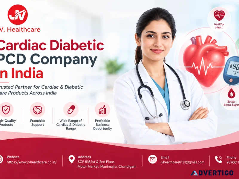 Top cardiac diabetic pcd company in india pharma franchise