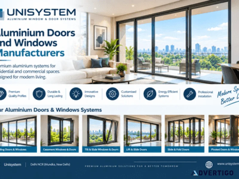 Aluminium doors and windows manufacturers