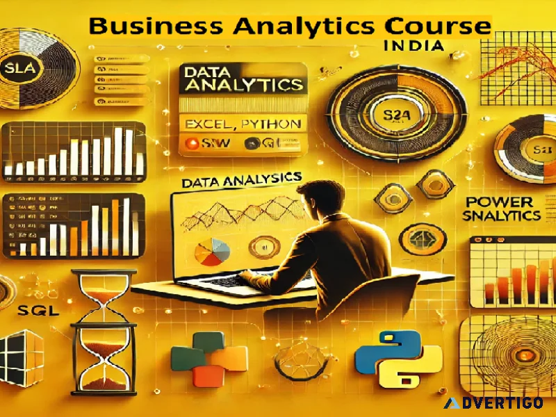 Join business analytics training to develop skills in data