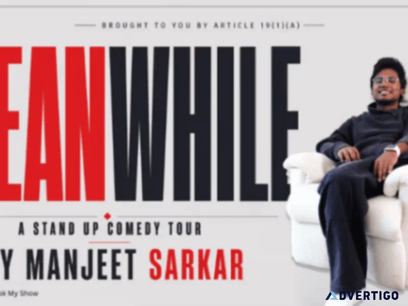 Meanwhile by manjeet sarkar standup comedy show chennai