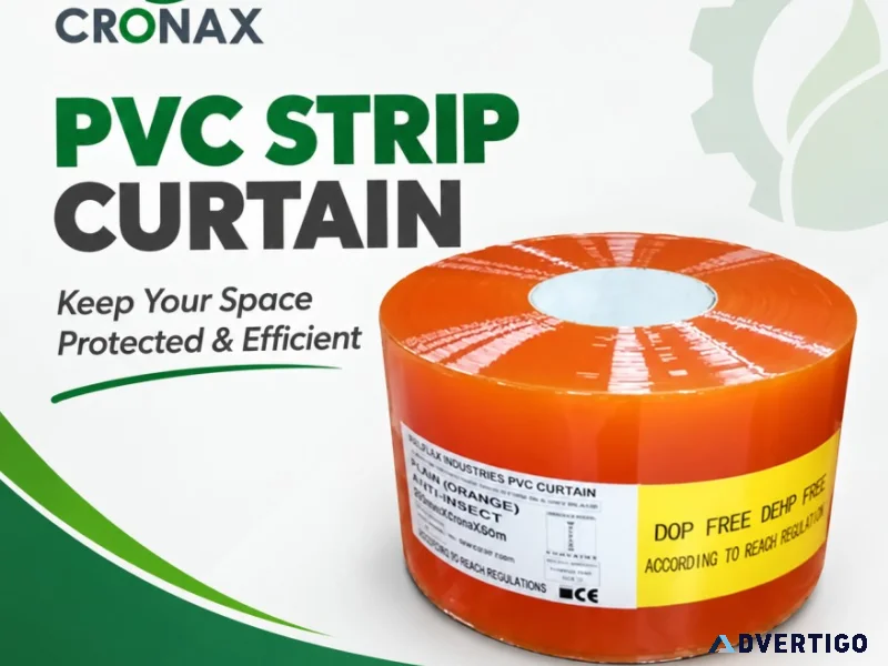 Pvc strip curtain durable flexible solution