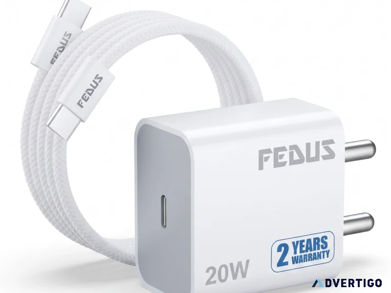 Fedus bolt20 pro apple mobile charger 20w for iphone