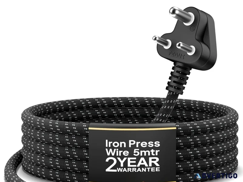 Fedus heavy duty iron power cord 5m
