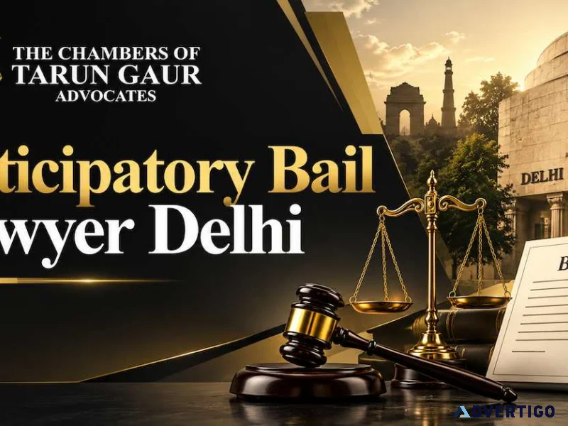 Anticipatory bail legal representation in delhi
