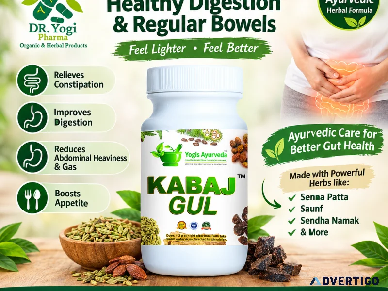Kabaj gul ayurvedic powder for constipation digestive health