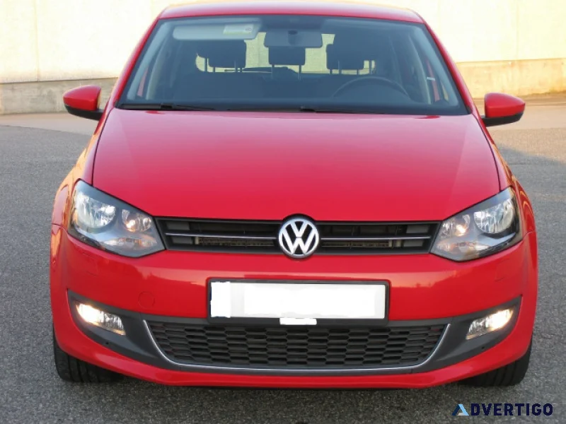 Volkswagen polo rouge