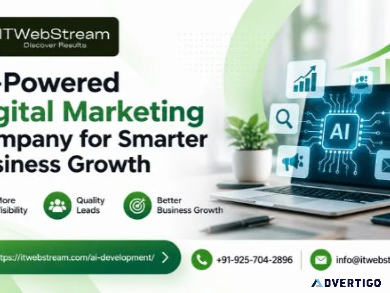 Aipowered digital marketing company for smarter business growth