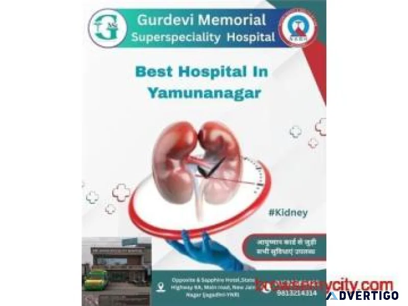 Best hospital in yamunanagar with modern treatment facilities