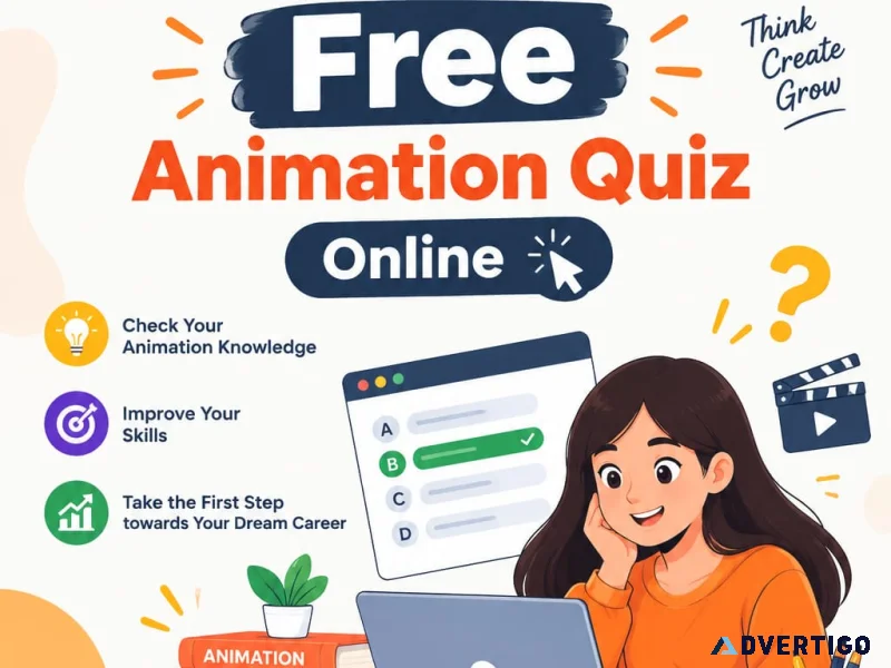 Test your skills with a free animation quiz online