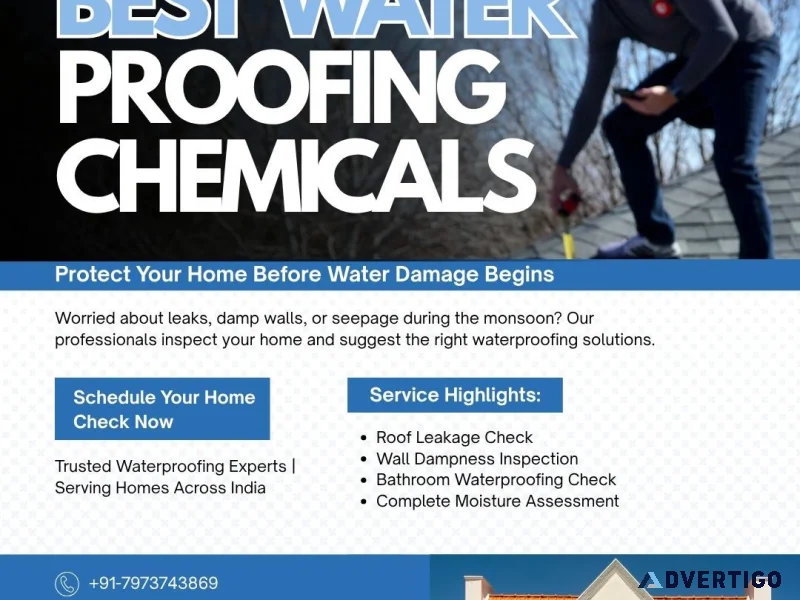 Best waterproofing chemicals