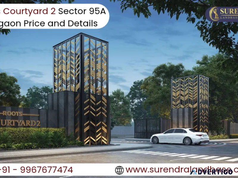 Roots courtyard 2 sector 95a gurgaon price anddetails