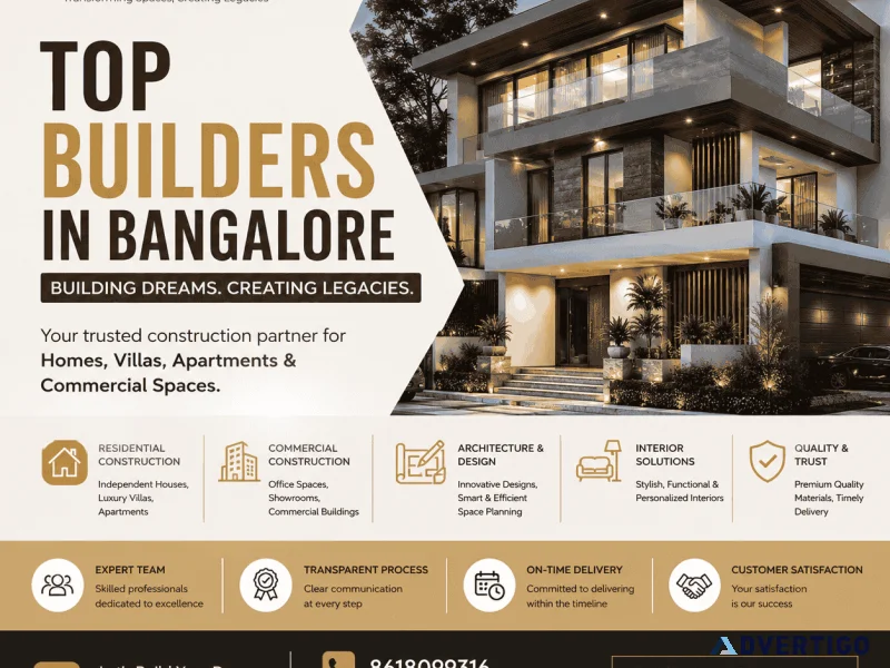 Premium builders in bangalore