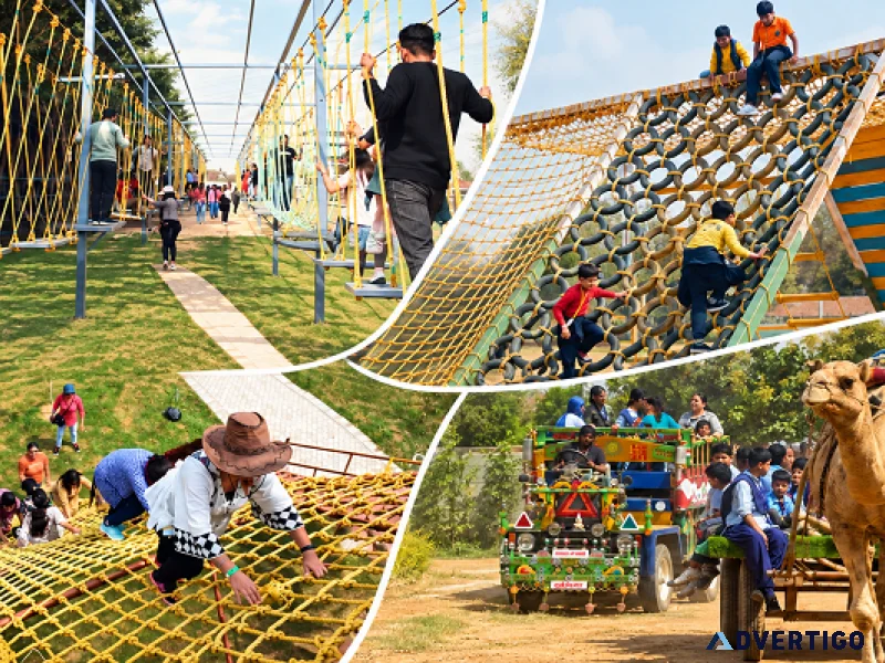 Gurgaon adventure park plan your madhavgarh farms outing