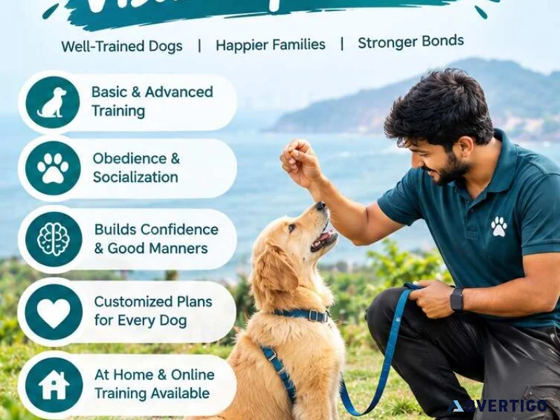 Dog training service in visakhapatnam