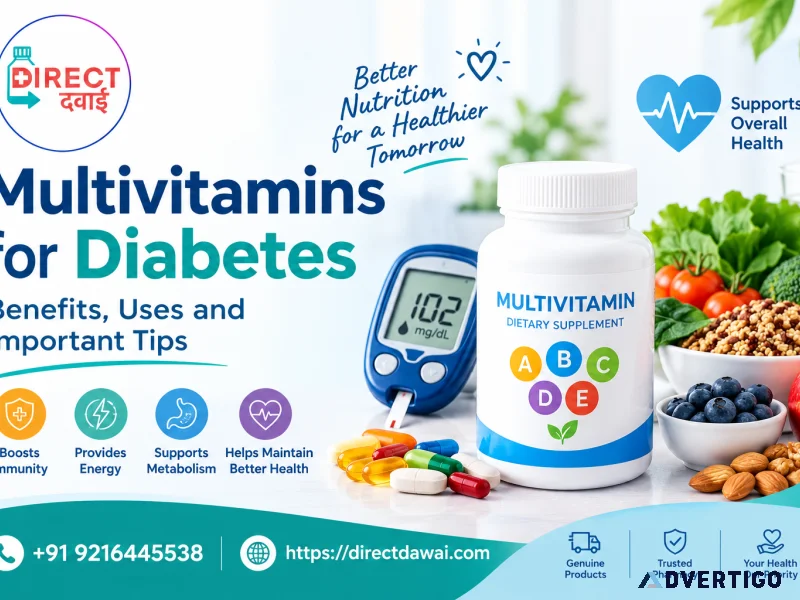 Multivitamin supplements for diabetes