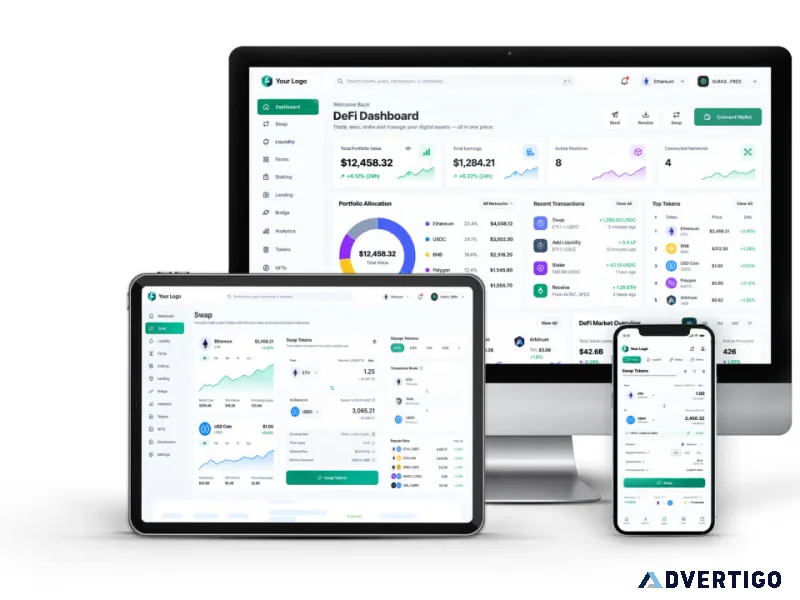 Launch your defi platform with expert development services