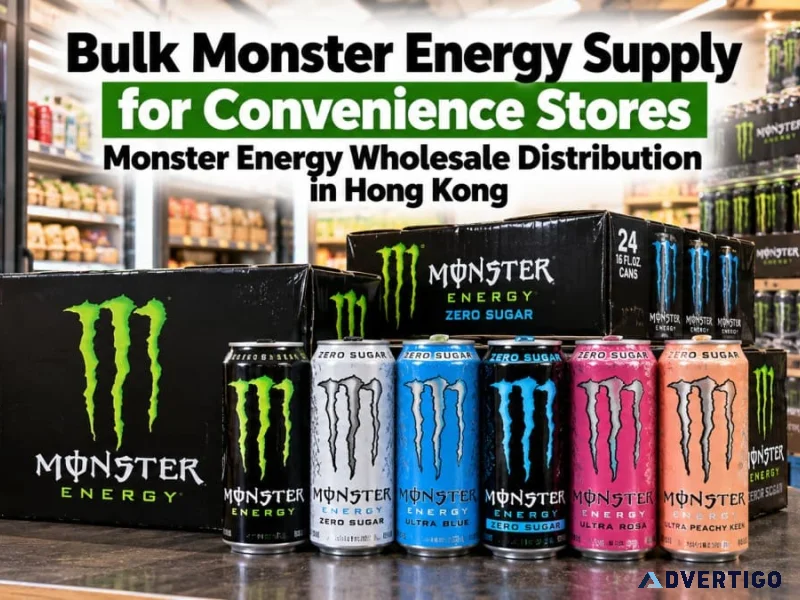 Monster energy wholesale distribution in hong kong