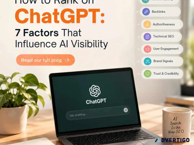 How to rank on chatgpt 7 factors that influence ai visibility