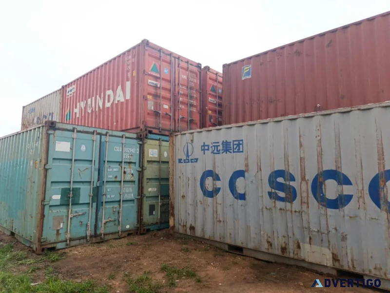Reduce to clear 20ft empty dry containers available for sale