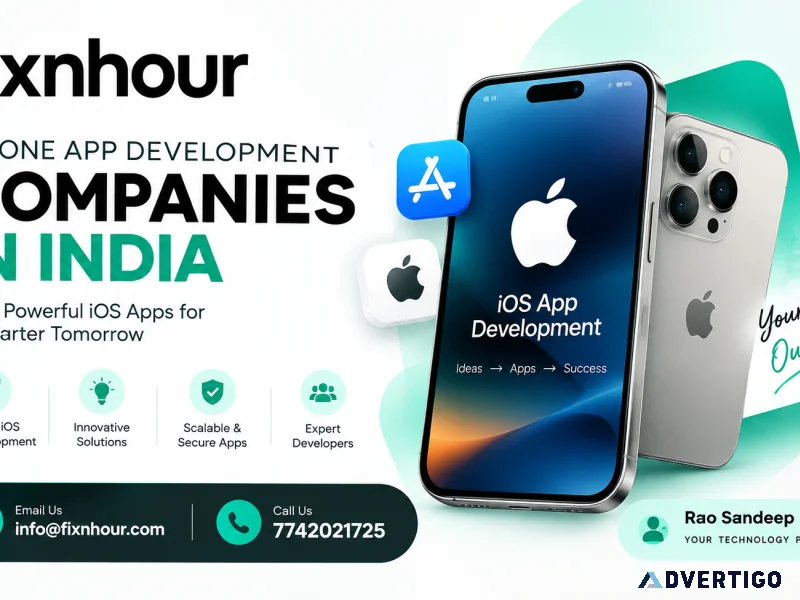 Iphone app development companies in india