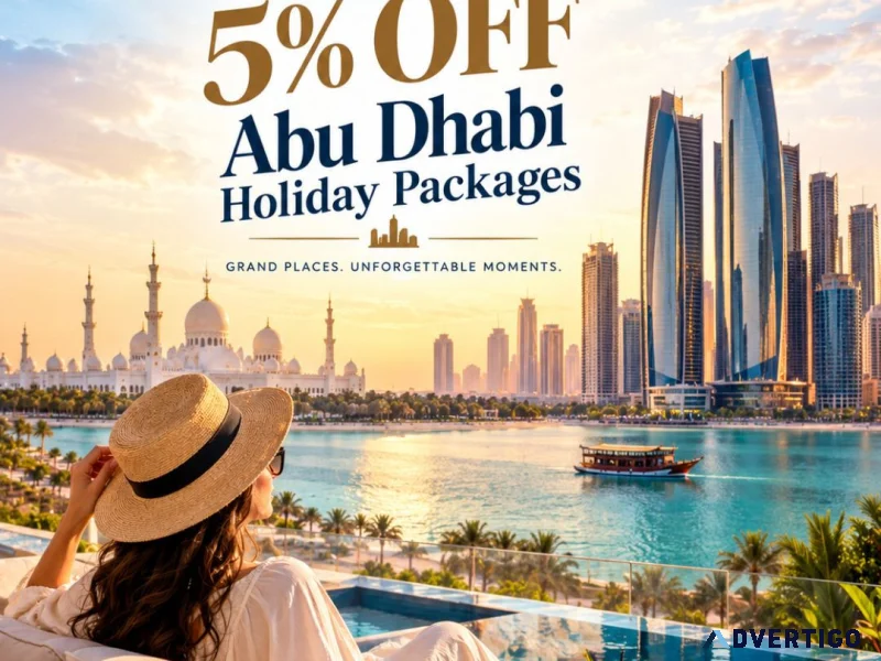Exclusive 5 off abu dhabi holiday packages 91 9090484850