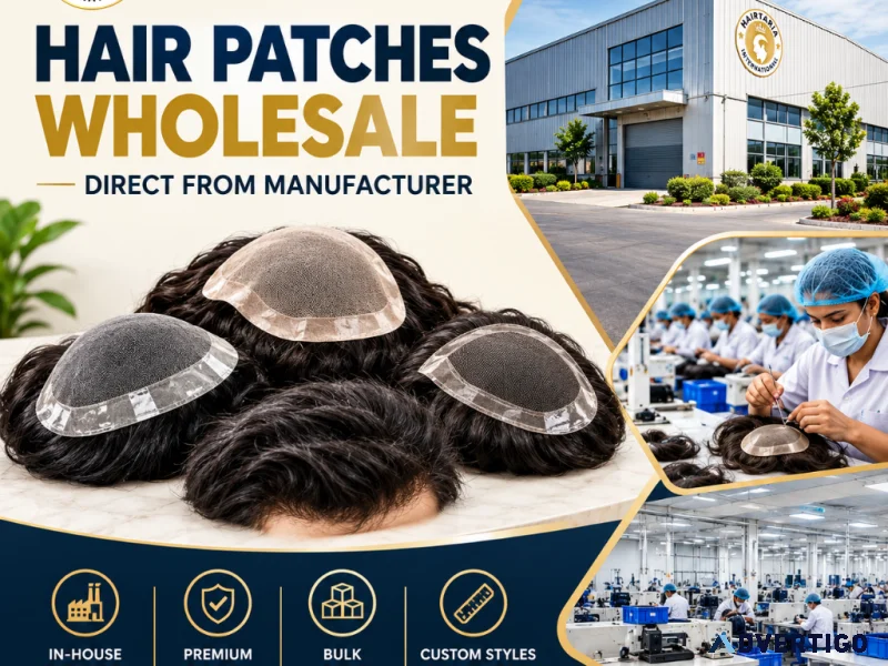 Hair patch hair wigs
