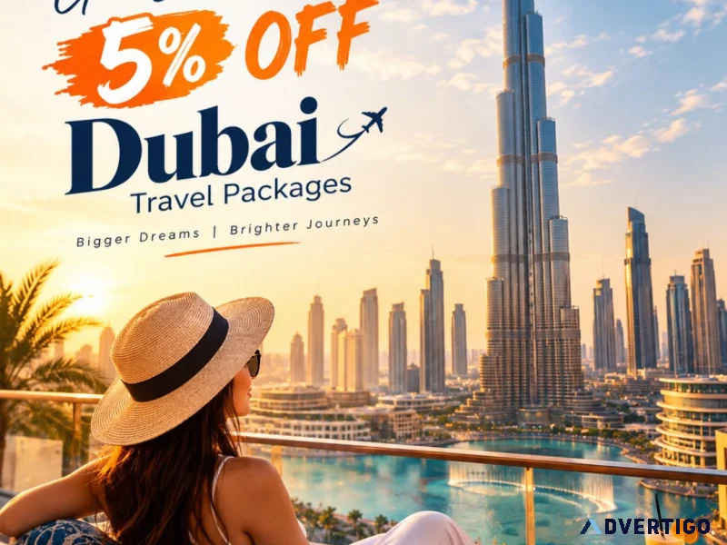 Get exclusive 5 off dubai travel packages 91 9090484850