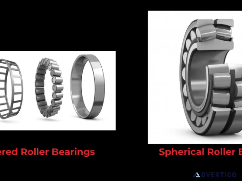 Compare spherical taper roller bearing and tapered designs