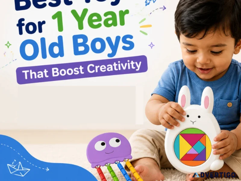 Best toys for 1 year old boys that boost creativity