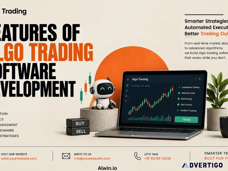 Tired of manual trading discover the features of algo trading s