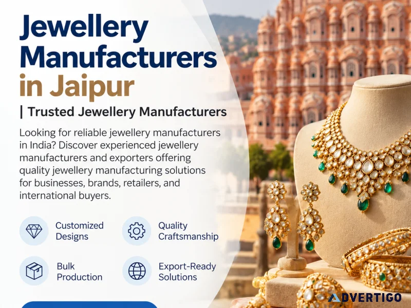 Jewellery manufacturers in jaipur trusted jewellery manufactur