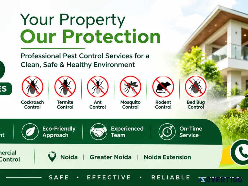 Pest control services in noida