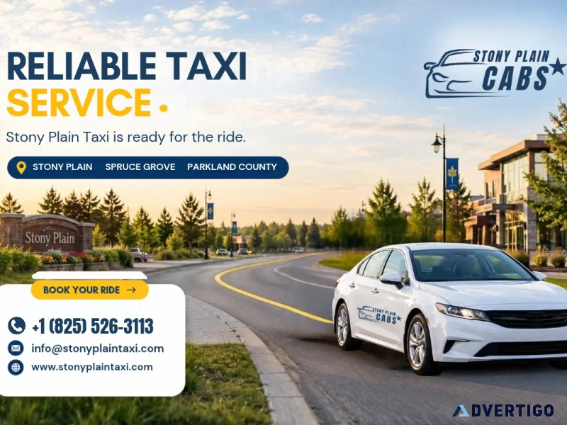 Book a stony plain taxi for your next local ride