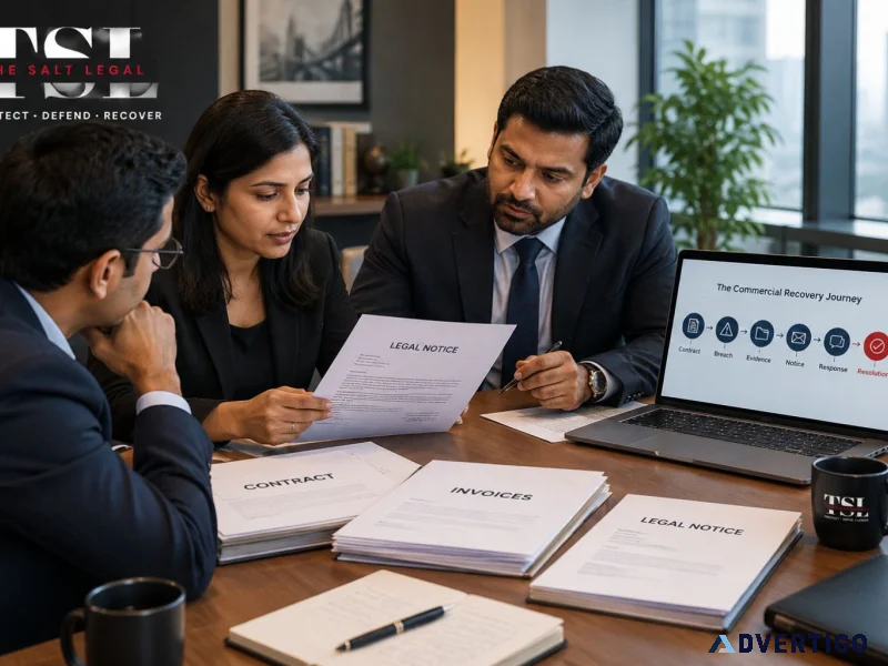 Legal notice in india for unpaid money and recovery matters