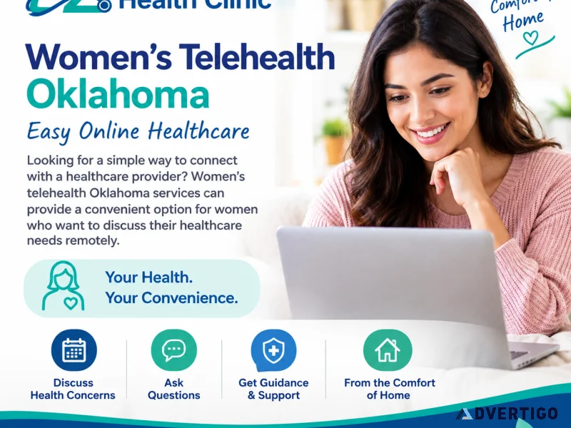 Womens telehealth oklahoma easy online healthcare