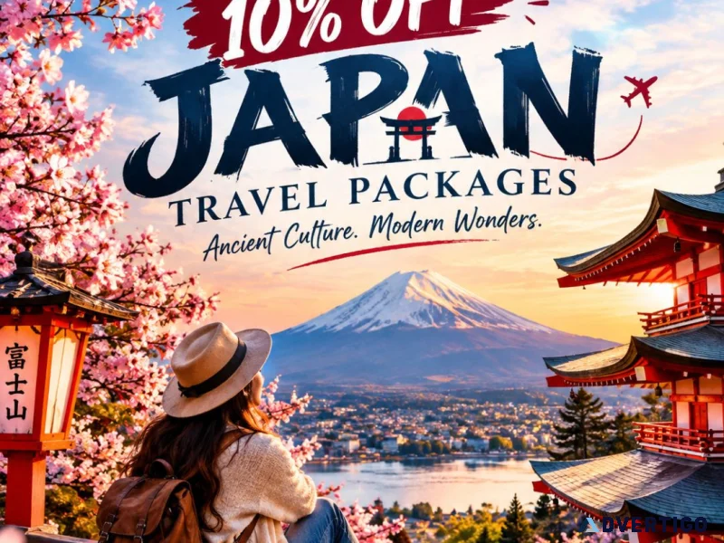 Grab 10 off japan travel packages 91 9090484850