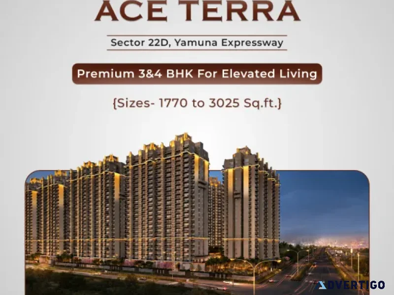 Ace arte signature residences in sector 150 noida