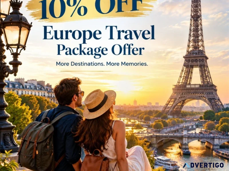 Special 10 off europe travel package offer 91 9090484850