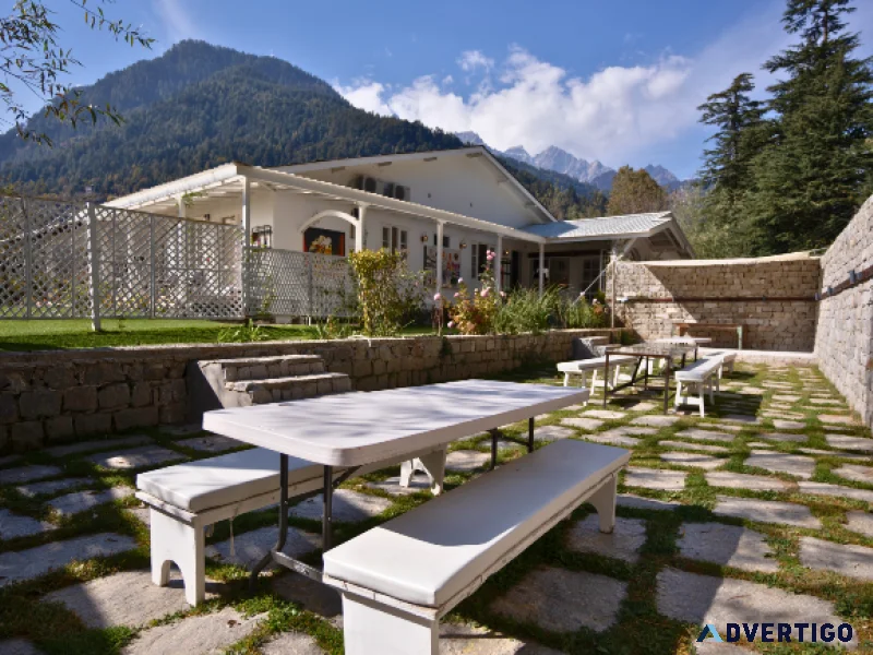 Book luxury villas in manali at ekaa house enjoy mountain views
