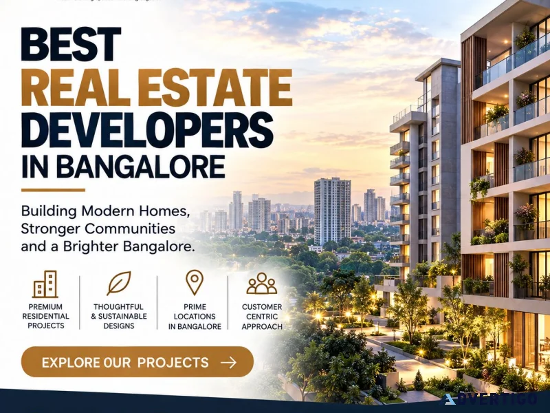 Top real estate developers in bangalore build your future with