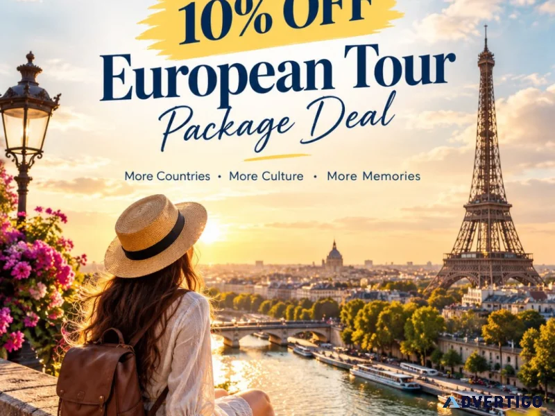 Special 10 off european tour package deal 91 9090484850