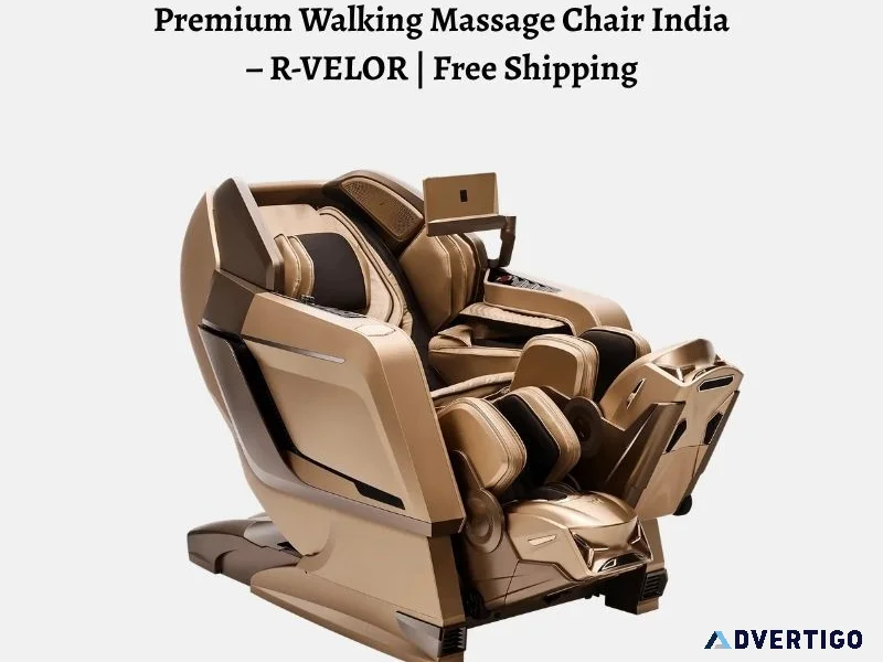 Premium walking massage chair india rvelor free shipping