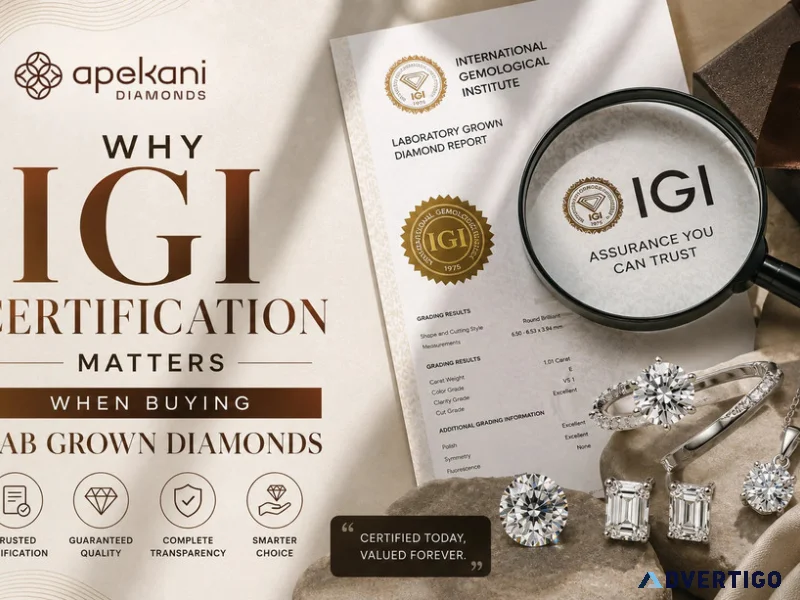 Why igi certification matters for lab grown diamonds