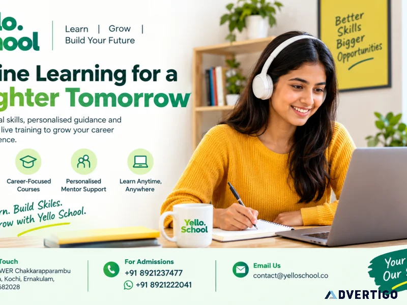 Yello school online education live classes skill development