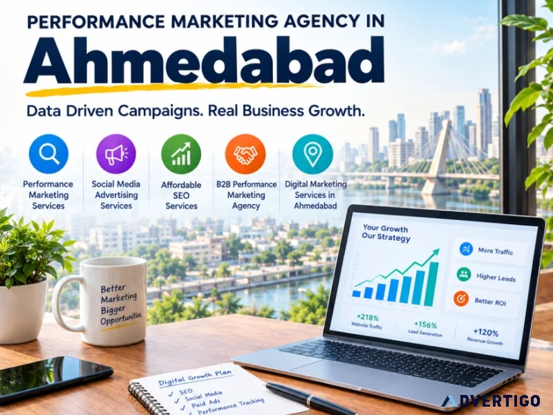 Performance marketing agency in ahmedabad for measurable busines