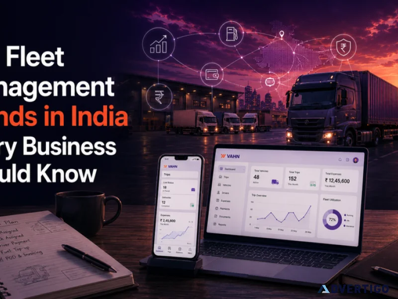 Top fleet management trends in india every business should know