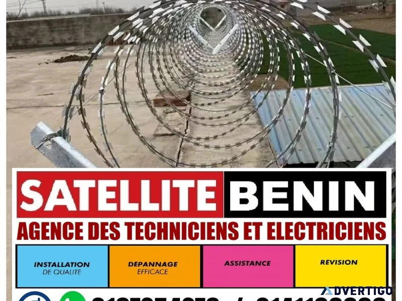 Vente et installation des fils barbelÉs et clotures elctriques p